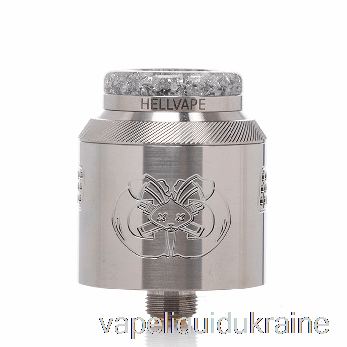 Vape Liquid Ukraine Hellvape Drop Dead 2 24mm RDA Stainless Steel